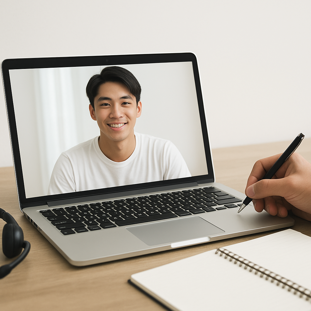 オンラインミーティングのイメージ